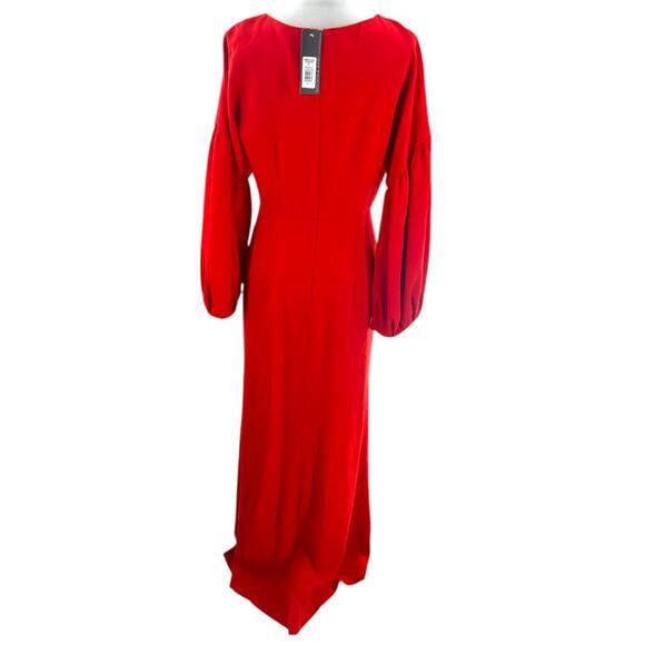 NWT Sachin & Babi Esmeralda gown red sz 4 - Picture 3 of 8